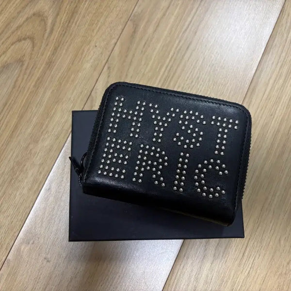 [BUNJANG] Hysteric Glamour Leather Bifold Wallet / 히스테릭 글래머 반지갑