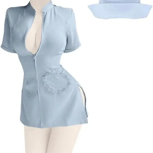 [BUNJANG] Mizuiro Nurse Cosplay Set / 서브컬쳐 미즈이로 간호사복 코스프레
