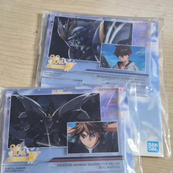 [BUNJANG] Gundam Wing Acrylic Block Merchandise / 윙 건담 아크릴 굿즈