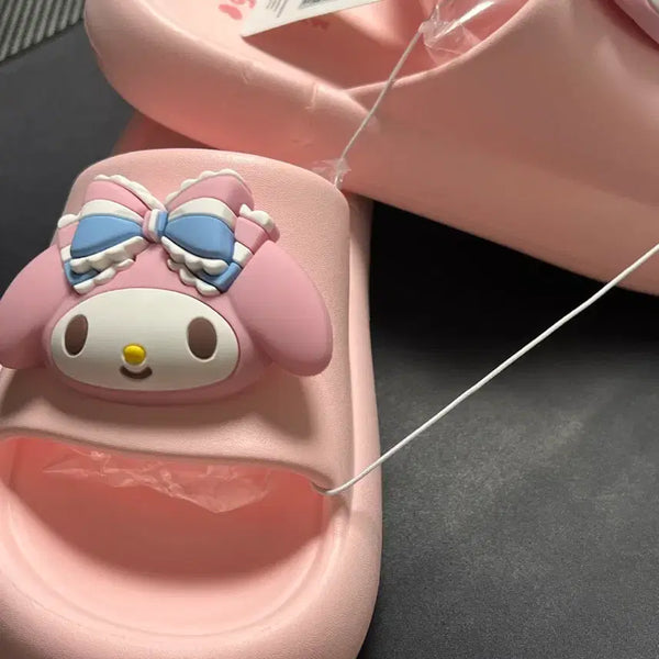 [BUNJANG] Sanrio My Melody Pink Slippers / 산리오 마이멜로디 핑크 슬리퍼