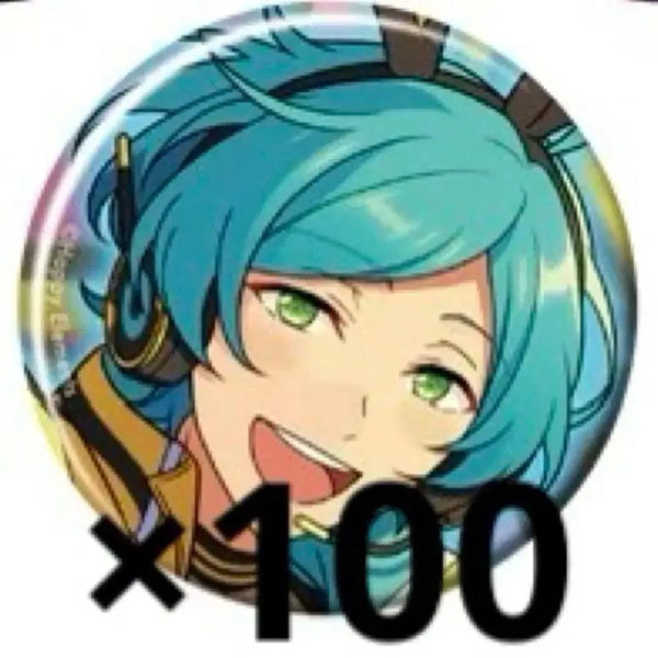 [BUNJANG] Ensemble Stars!! Shinkai Kanata Ibēkore Can Badge Bundle Set / 블 스타즈!! 앙스타 신카이 카나타 이베코레 캔뱃지 이타백