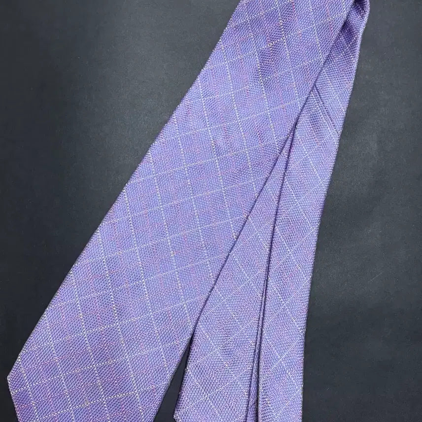[BUNJANG] Thomas Pink Silk 100% Jacquard Check Pattern Necktie / 상태좋음)Thomas Pink.넥타이.실크100%.명품넥타이.럭셔리.직조