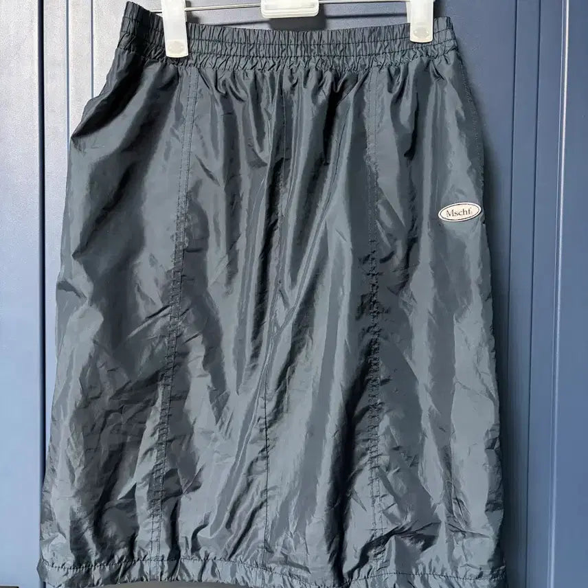 [BUNJANG] Mischief Nylon Midi Skirt / 미스치프 나일론 미디 스커트