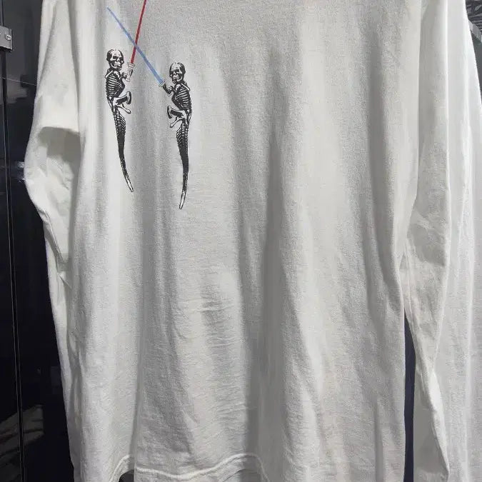 [BUNJANG] Chrome Hearts Skull Graphic Long Sleeve T-Shirt / A급 크롬하츠 해골 그래픽 긴팔 티셔츠 정품 팝니다