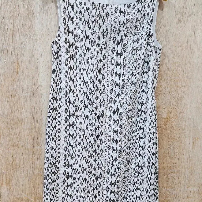 [BUNJANG] Max Mara Sleeveless Pattern Dress Size 36 / 막스마라 민소매 패턴 원피스 36