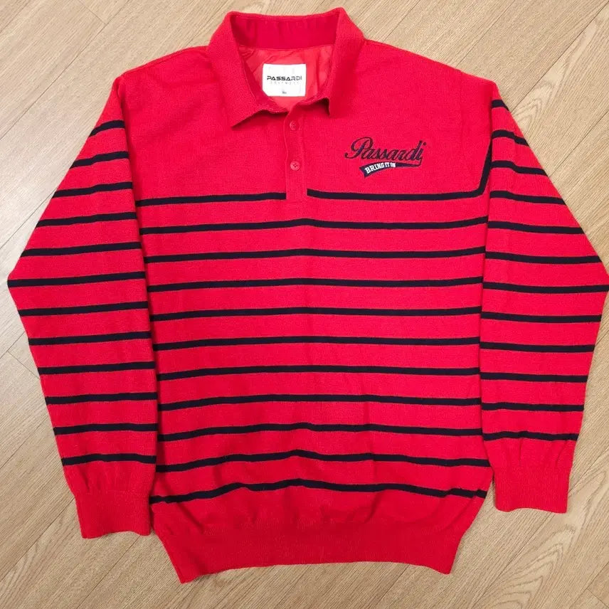 [BUNJANG] Pasadi Striped Wool Knit Size 105 / 파사디 스트라이프 울니트 105