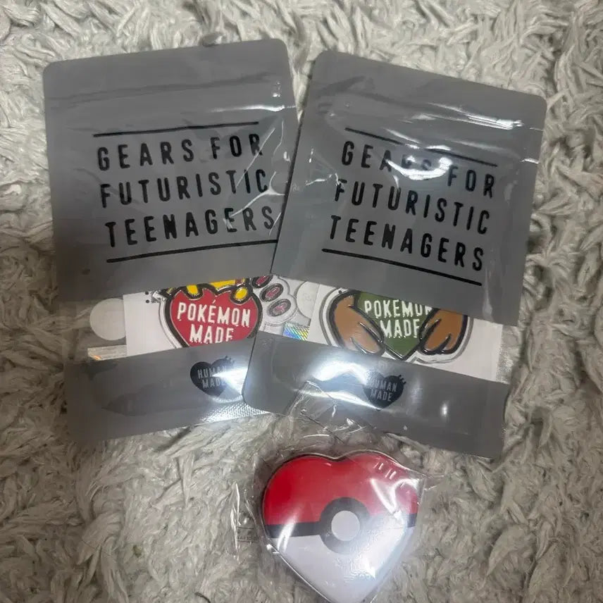 [BUNJANG] Pokemon x Human Made Pikachu & Farfetch'd Keychain / 포켓몬 휴먼메이드 피카츄 파오리 키링