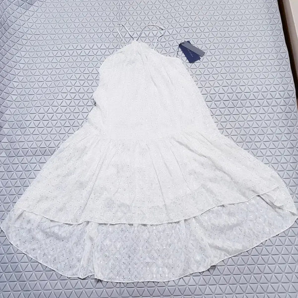 [BUNJANG] ZARA Embroidered Long Dress (White, Size M) / 66 새상품 자라 원피스 18만원 여성 롱원피스 화이트 흰색 여자
