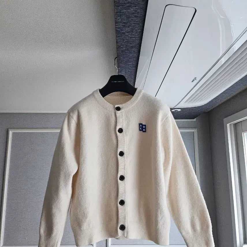 [BUNJANG] Ader Error Significant Women's Cardigan Oatmeal XL / [거의 새것] 아더에러 시그니피컨트 여성 가디건 오트밀 xl
