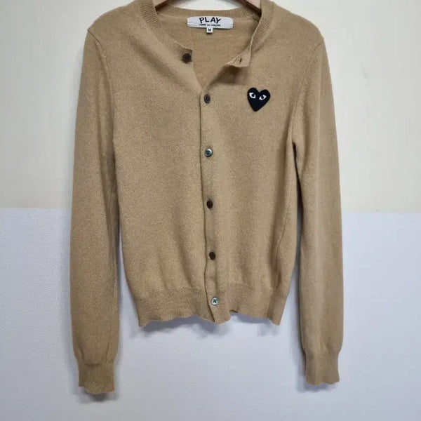 [BUNJANG] Comme des Garçons Cardigan Beige Size S / * 꼼데가르송 가디건 S 사이즈 추천