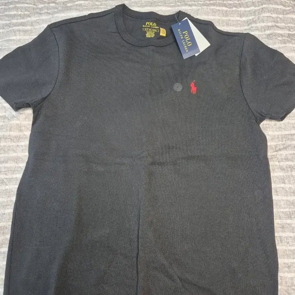 [BUNJANG] Polo Ralph Lauren Classic Fit Heavyweight T-Shirt Black / (새상품 s) 폴로 랄프로렌 클래식핏 헤비웨이트 티셔츠 블랙