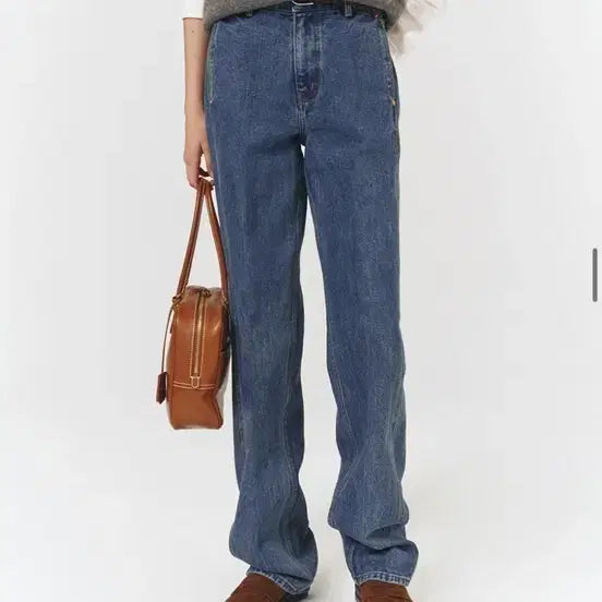 [BUNJANG] Dunst Classic Semi-Wide Denim Classic Blue M / 던스트 클래식 세미와이드 데님 - 클래식 블루 M