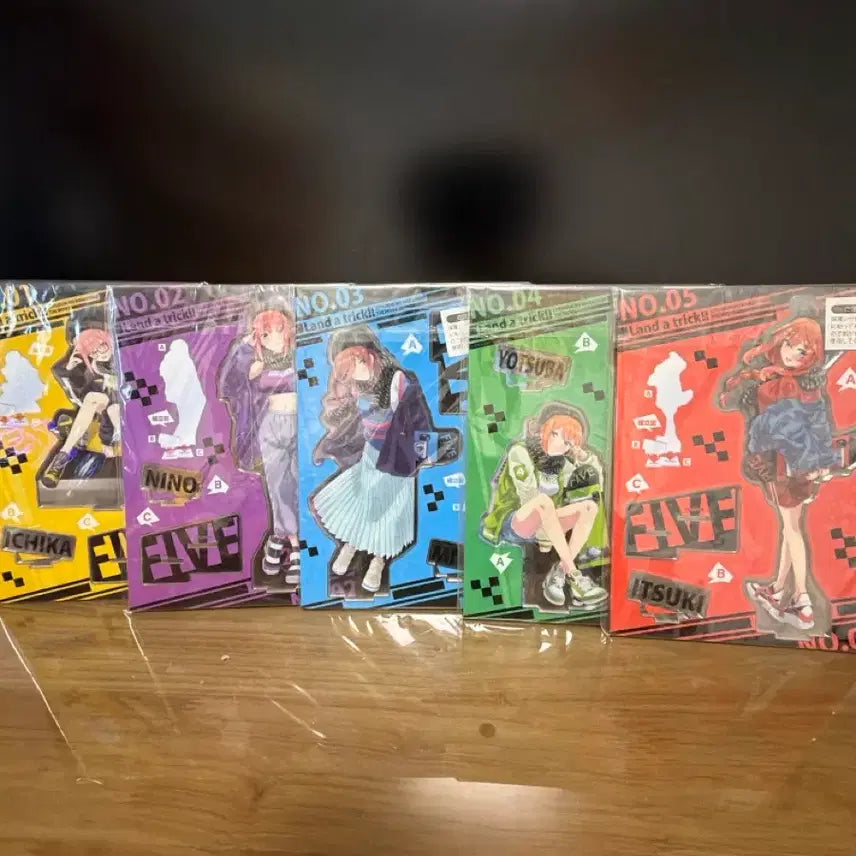 [BUNJANG] The Quintessential Quintuplets Acrylic Stand Bundle Set / 5등분의 신부 스케이트 아크릴 일괄
