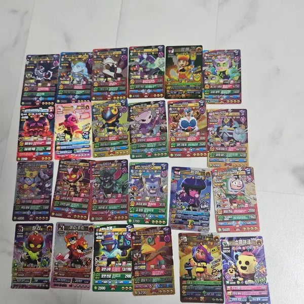 [BUNJANG] Brawl Stars Cards Bundle Set (24 Cards) / 브롤스타즈 카드24장 일괄판매