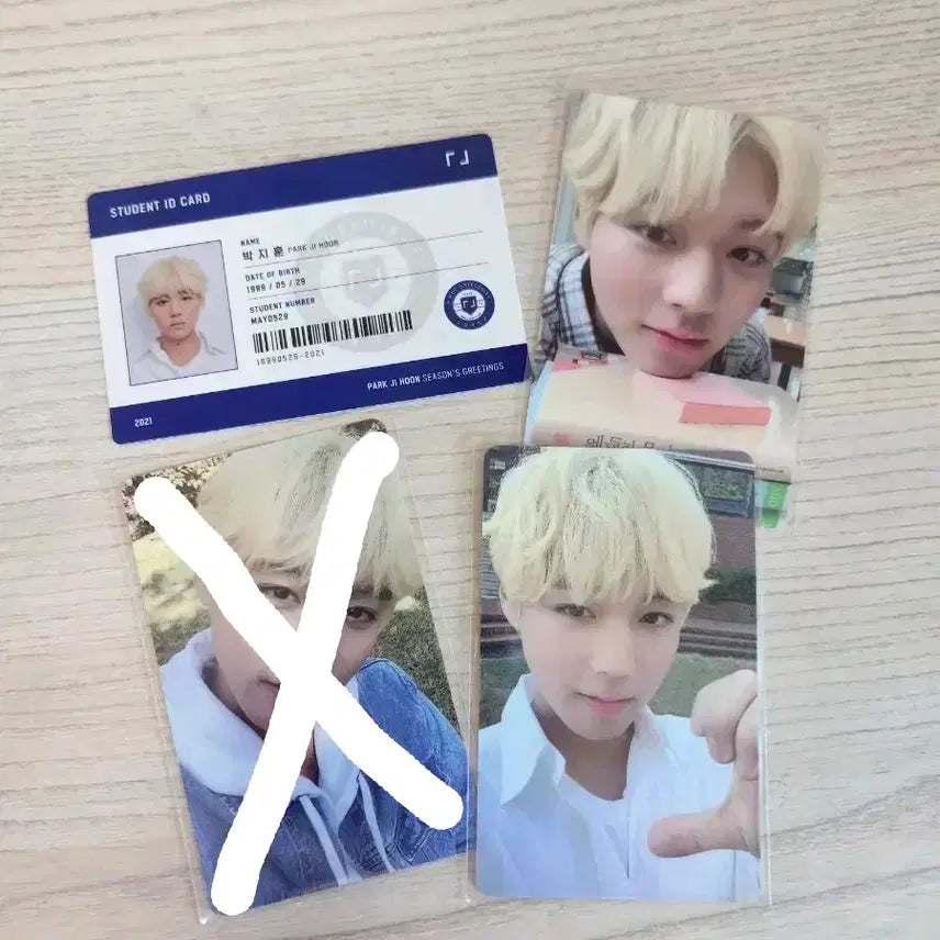 [BUNJANG] Park Jihoon 2021 Season's Greetings Photocard / 박지훈 2021년 시즌그리팅 포카