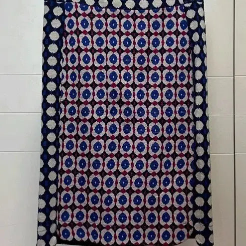 [BUNJANG] Benetton Patterned Midi Skirt / @7/7까지할인@BENETTON 베네통 패턴 미디 스커트