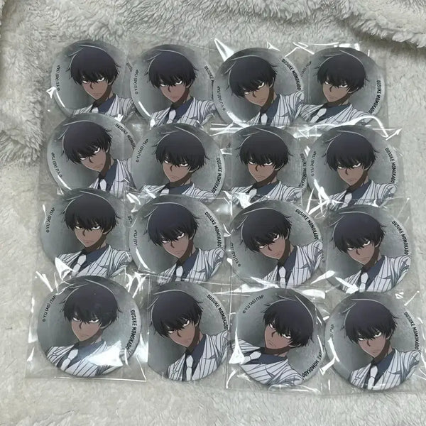 [BUNJANG] Momoka Dousuke Can Badge Bundle Set (16 pcs) / 도원암귀 모모카도 오우스케 캔뱃지 16개 일괄