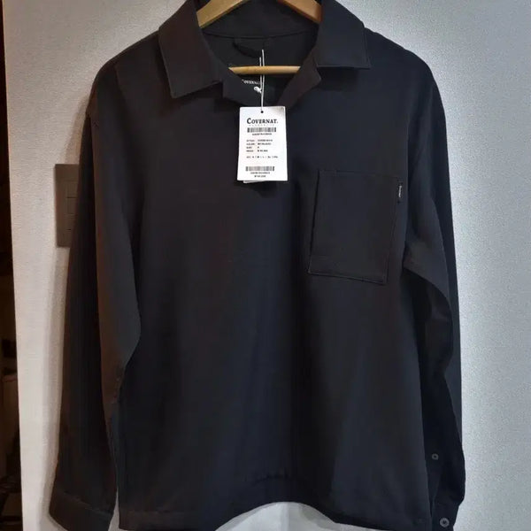 [BUNJANG] Covernat Black Pocket Shirt (Size 105) / 105/ 커버낫 셔츠 블랙