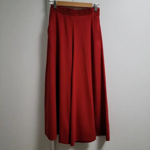 [BUNJANG] COS Red Wide Leg Pants / COS  레드 와이드 팬츠