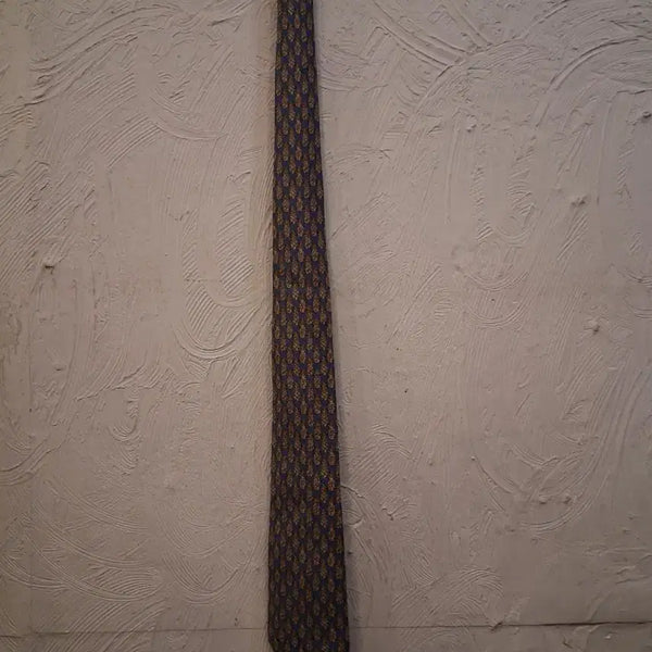 [BUNJANG] Hermès Pineapple Pattern Silk Tie / 에르메스 파인애플 패턴 실크 넥타이