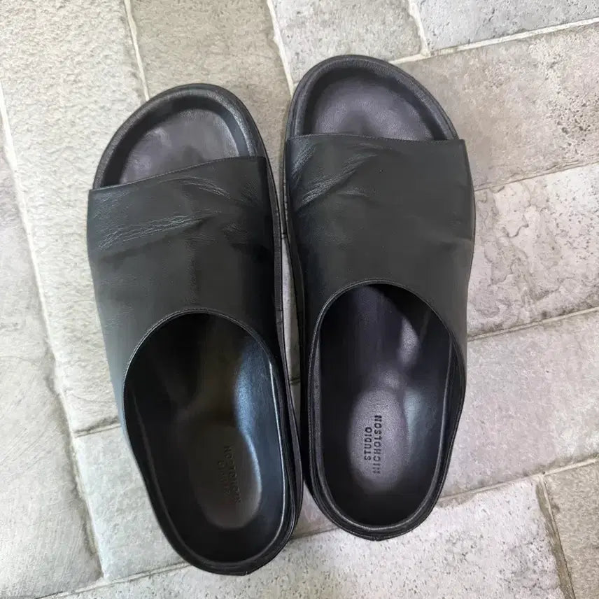 [BUNJANG] Studio Nicholson Slide Sandals Black / 스튜디오 니콜슨 슬라이드 샌들 블랙