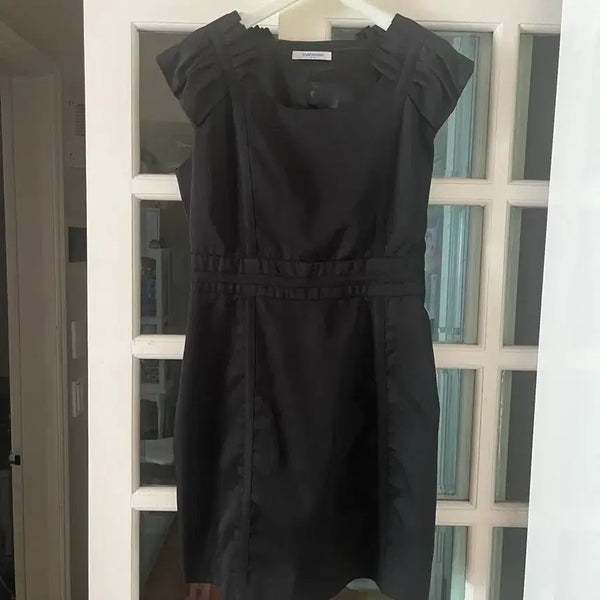 [BUNJANG] Bally Girl Black Shirring Dress Size 66 / 밸리걸 블랙 셔링 원피스(66)