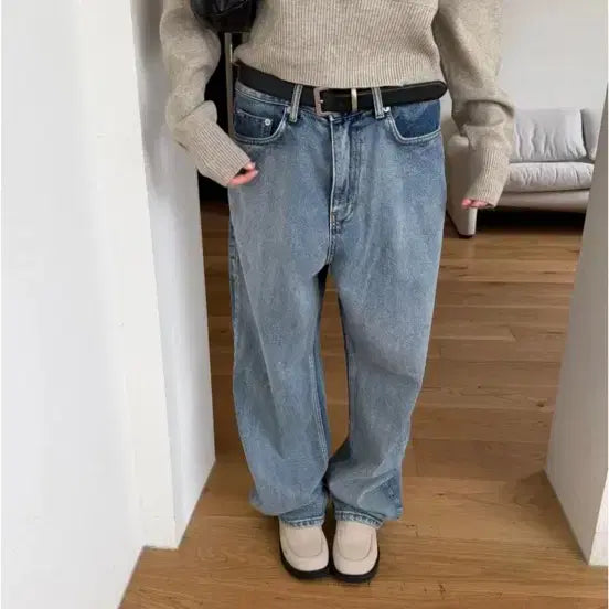 [BUNJANG] Archive Rue Women's 605 Standard Denim Size S / 아카이브류 우먼 605 스탠다드 데님