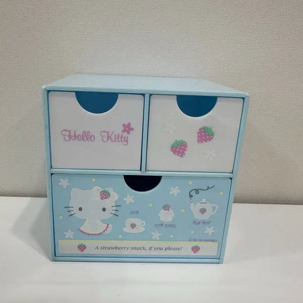 [BUNJANG] Vintage Sanrio Hello Kitty Storage Box / 고전 산리오 헬로키티 소품함