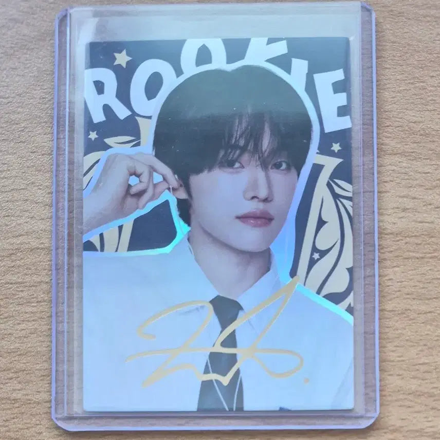[BUNJANG] TERECA KPOP Rookie Close Your Eyes Jeon Min Wook Signature Card / 2025 테레카 KPOP 루키 클로즈유어아이즈 전민욱 시그니처카드 판매