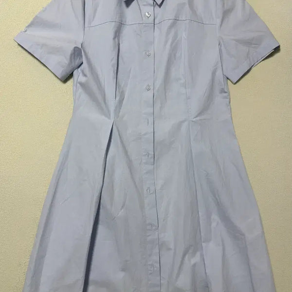 [BUNJANG] SPAO Sky Blue Shirt Dress S / 스파오 소라색 셔츠 원피스 S