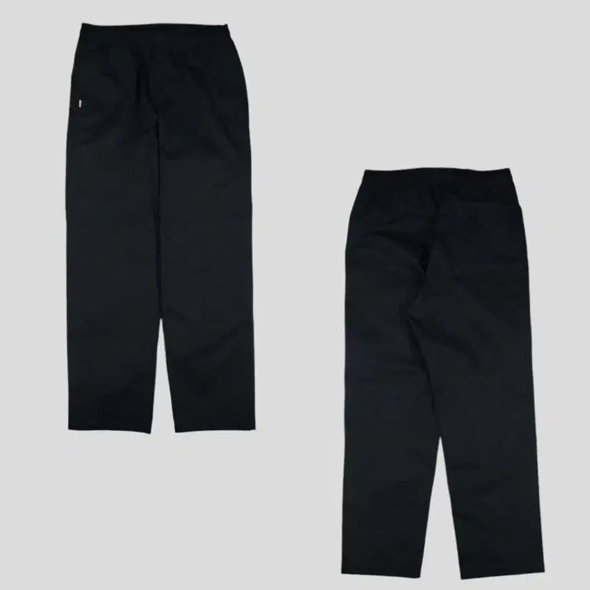 [BUNJANG] Puma Black Tone Tone Logo Tab Banding Poly Casual Trousers Pants / PUMA 퓨마 푸마 블랙 톤톤 로고탭 밴딩 폴리 캐주얼 트라우저 팬츠 트