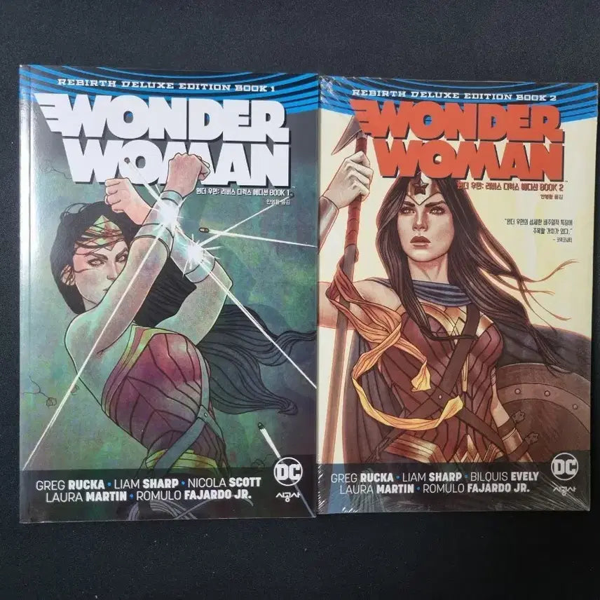 [BUNJANG] Wonder Woman Rebirth Deluxe Comics / 원더우먼 리버스 디럭스 코믹스