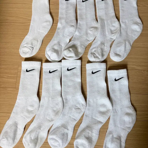 [BUNJANG] Nike Everyday Crew Socks White (3-Pack) SX7664-100 / 나이키 에브리데이 흰양말 SX7664-100