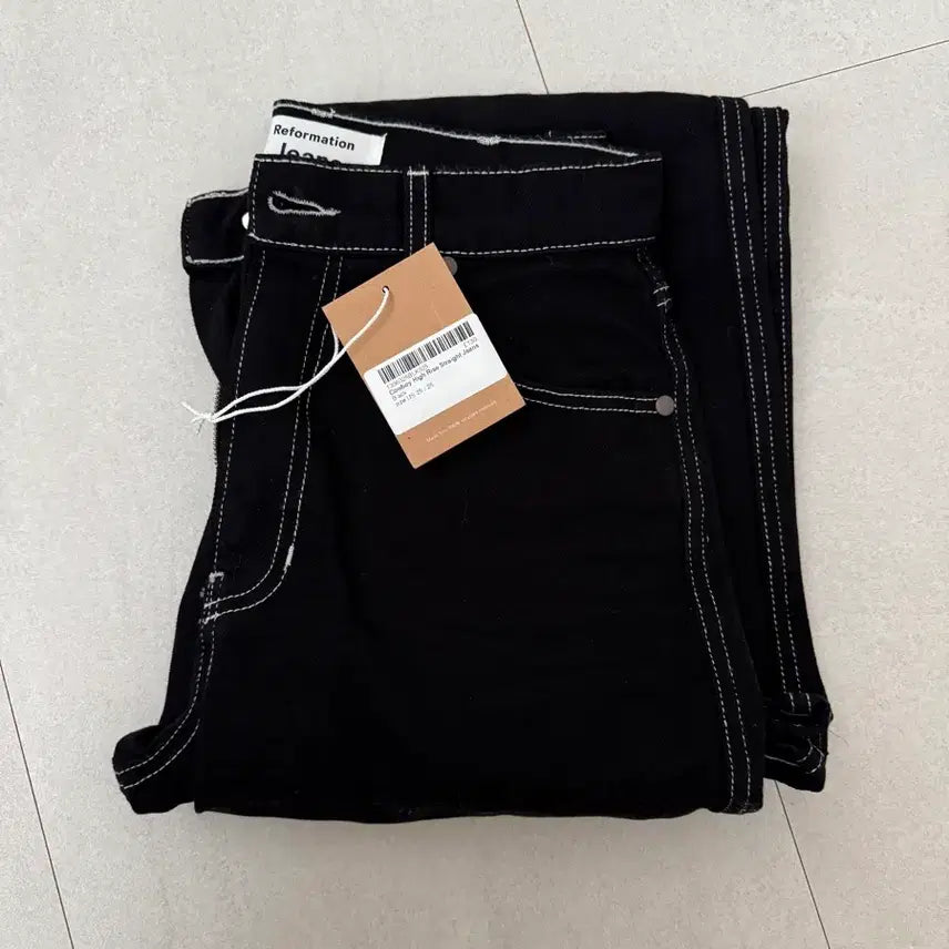 [BUNJANG] Reformation Cowboy High Straight Jeans Size 25 / 리포메이션 카우보이 하이 스트레이트 청바지 25사이즈
