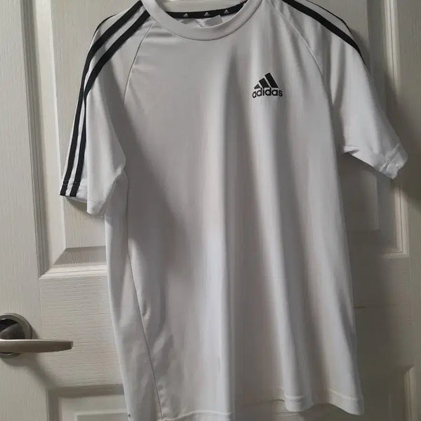 [BUNJANG] Adidas Trefoil Logo T-Shirt White / 아디다스S반팔티 3선화이트