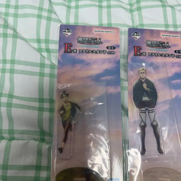 [BUNJANG] Attack on Titan Ichiban Kuji E Prize Acrylic Stand (Sealed) / 미개봉) 진격의거인 제일복권 E상 아크릴 스탠드