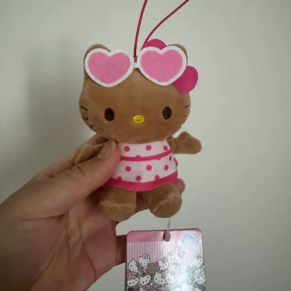 [BUNJANG] Sanrio Tanning Hello Kitty Charm - New / 일본정품 산리오 태닝키티 키링 새상품