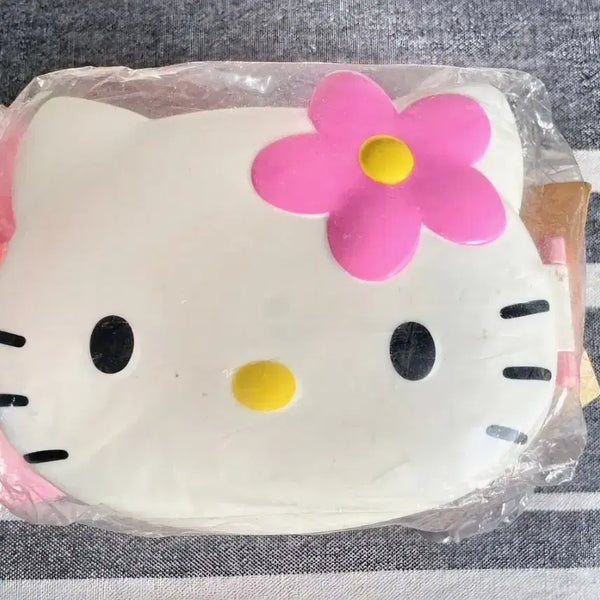 [BUNJANG] Sanrio Hello Kitty 3D 2-Tier Lunch Box / 키티 입체2단도시락, 카오하나 키티 도시락