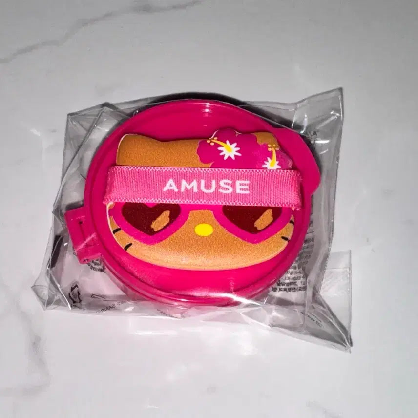 [BUNJANG] AMUSE Dew Power Vegan Cushion 1.5 Natural Refill Hello Kitty Tanning Kitty / 어뮤즈 듀 파워 비건 쿠션 1.5 내추럴 리필 헬로키티 태닝키티