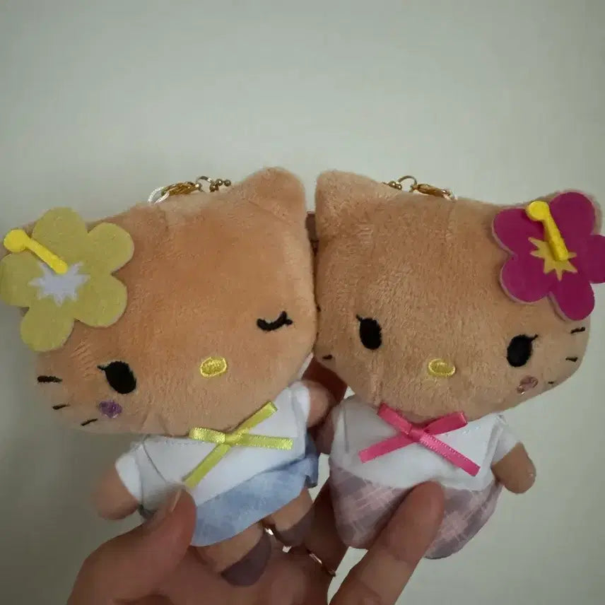 [BUNJANG] Sanrio Hello Kitty Mako Keyring Set (Magnetic) / 일본정품 산리오 헬로키티 마코 키링 세트(자석)