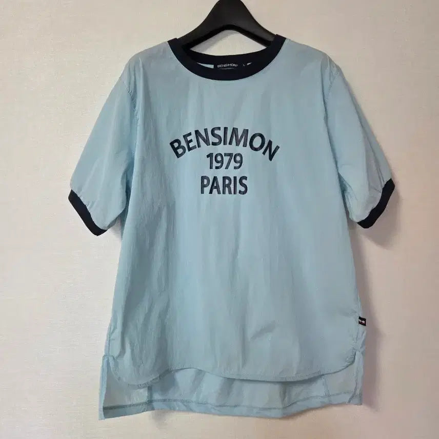 [BUNJANG] Bancimon T-Blouse Sky Blue / 밴시몽 티블라우스 66.77