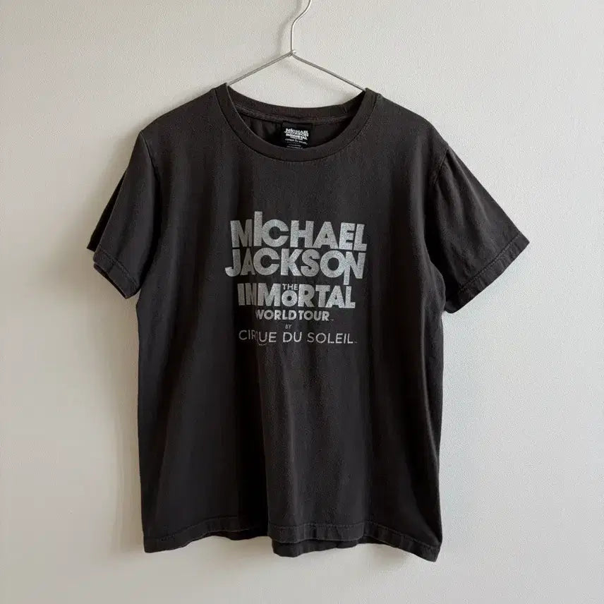 [BUNJANG] Michael Jackson IMMORTAL World Tour Black T-Shirt / 마이클 잭슨 IMMORTAL 월드투어 셔츠