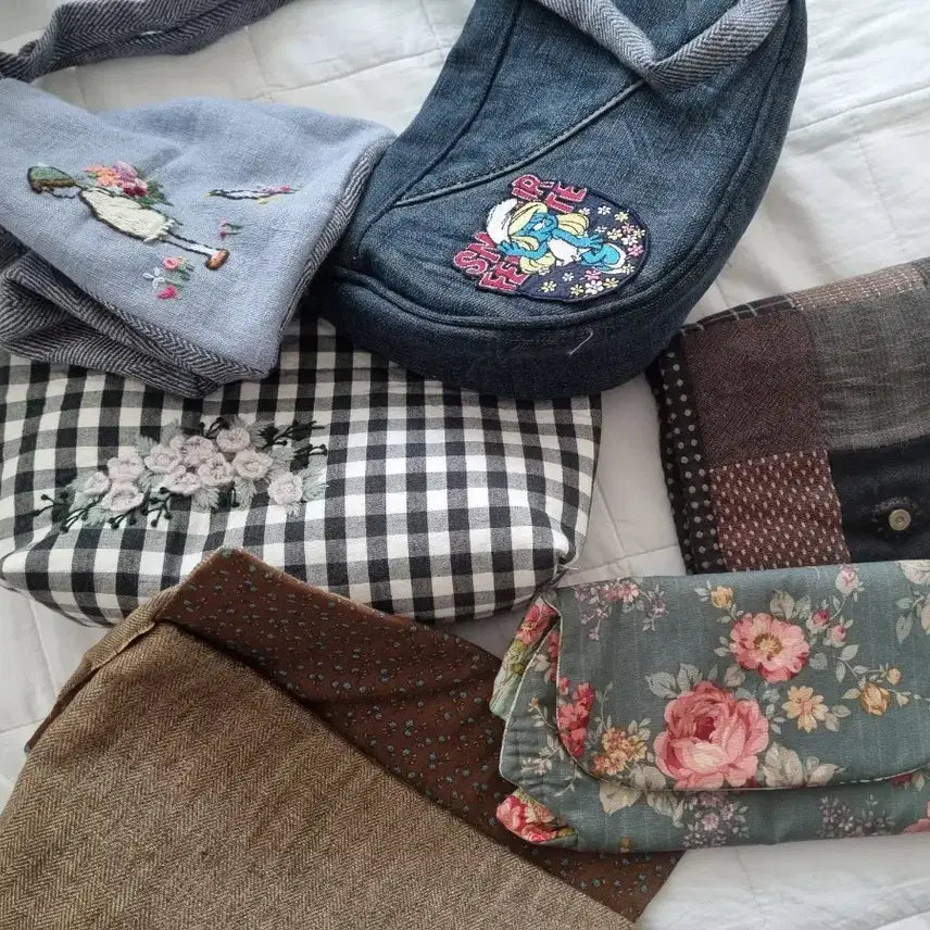 [BUNJANG] Quilted Bag (Assorted Patterns) / 퀼트가방<6종류>
