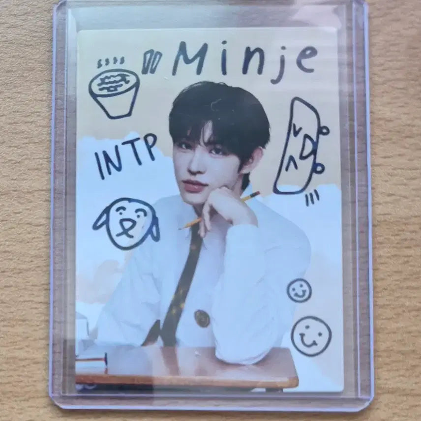 [BUNJANG] Terreca KPOP Rookie Minje Sketchcard / 2025 테레카 KPOP 루키 킥플립 민제 스케치카드 판매