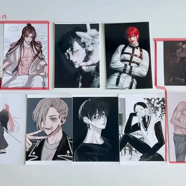 [BUNJANG] Tian Guan Ci Fu, Jujutsu Kaisen, Hunter x Hunter, Tokyo Revengers Photo Cards / 천관사복 주술 게토 헌헌 히소카 도리벤 산즈 란 신이치로 바지후유 프박