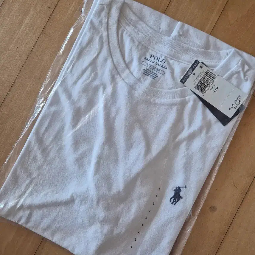 [BUNJANG] Polo Ralph Lauren White Short Sleeve T-Shirt / 폴로 랄프로렌 반팔 티(새 상품)