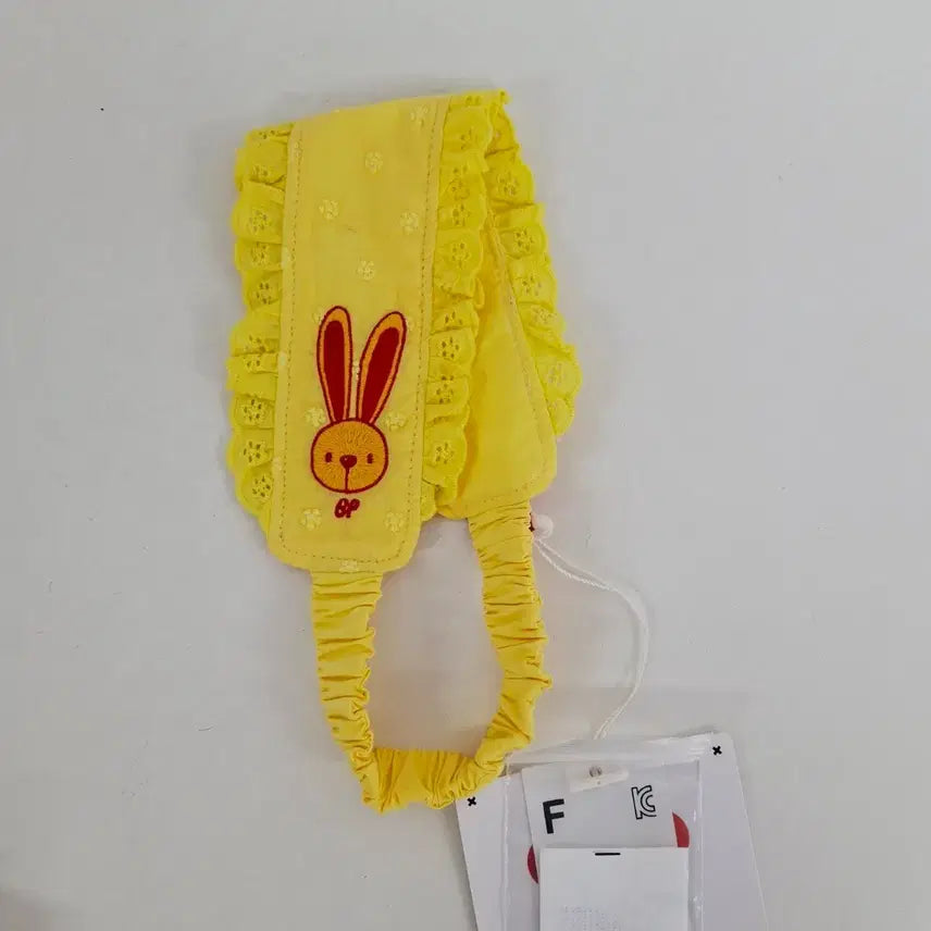 [BUNJANG] Bede Pino Yellow Rabbit Headband / 새상품 베베드피노 옐로우 토끼 헤어밴드