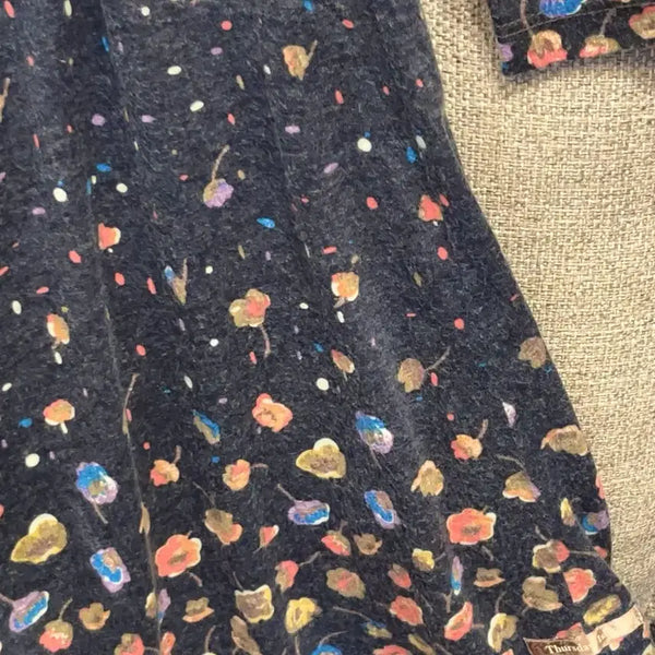 [BUNJANG] Thursday Island Floral Pattern Midi Dress / 써스데이아일랜드 미디 원피스