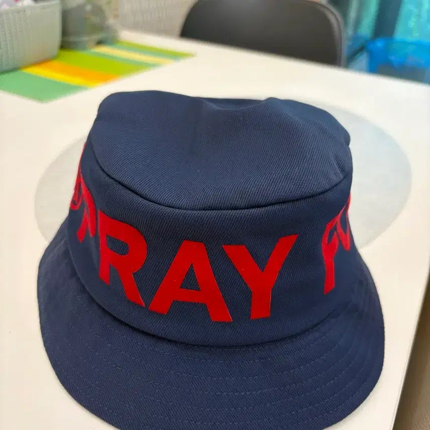 [BUNJANG] G/Fore Bucket Hat Navy with Red Logo / 지포어 버킷햇