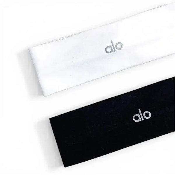 [BUNJANG] ALLO Headband Black/White / 알로 헤어밴드 블랙/화이트